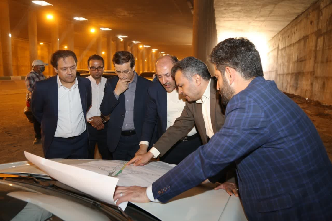 بازدید شهردار قم از پروژه تونل غدیر/ایجاد ظرفیت‌های جدید در پروژه